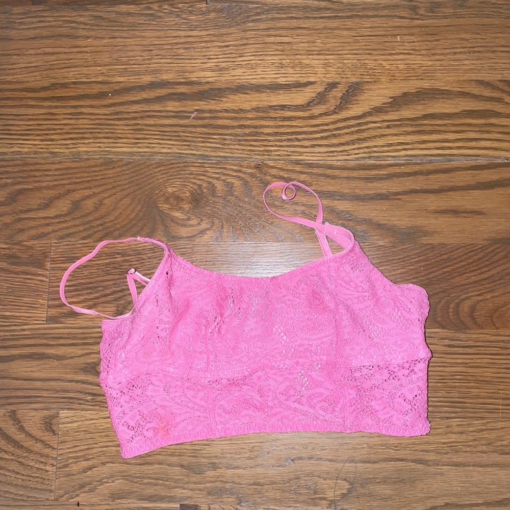 pink laced urban tank!